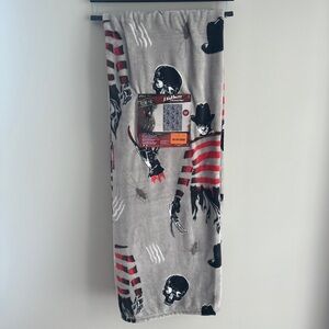 New Nightmare on Elm Street Freddy Krueger Halloween Throw Blanket 50 X 70"